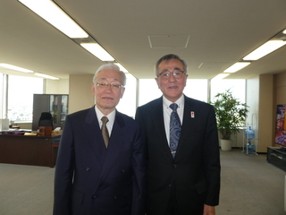 前田会長と奥塚市長