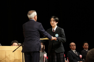 表彰の様子