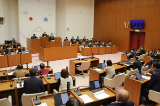 議場の様子