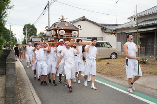 白髭神社の大名行列 白髭神社の大名行列