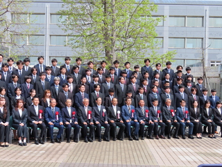 記念撮影のようす