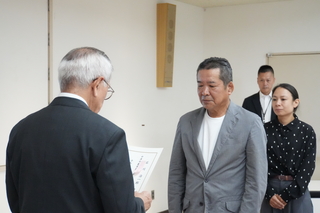 任命書授与